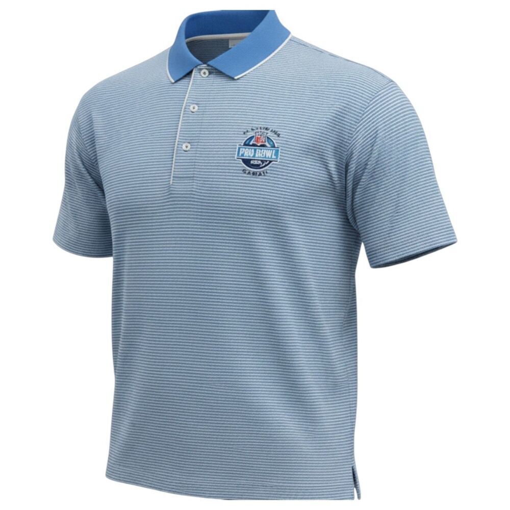 NWT Vintage RARE Reebok 2006 NFL Pro Bowl Hawaii Polo Single Stitch Blue 2XL